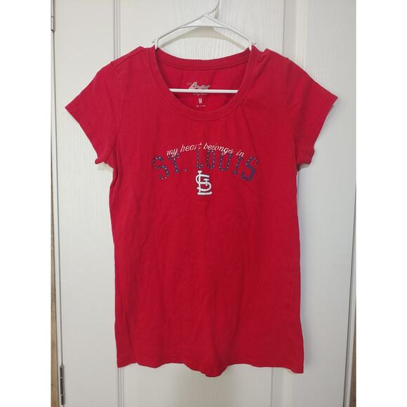 Womens 4her Carl Banks STL Cardinals T sz m - Picture 1 of 3